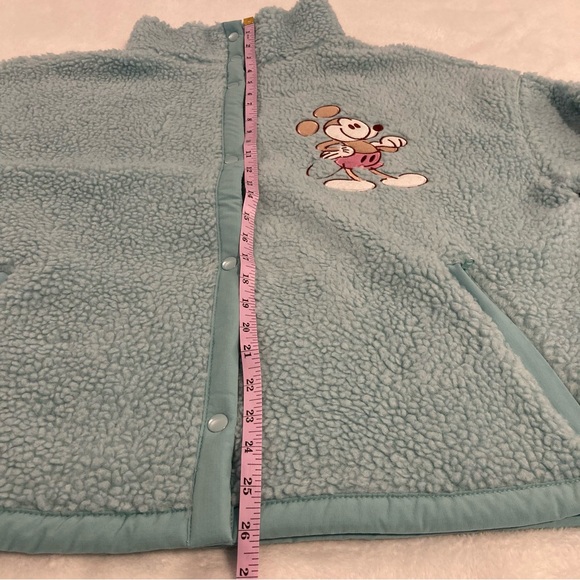 Disney Parks Mickey Mouse Sherpa Jacket Women Size XL - Picture 14 of 16